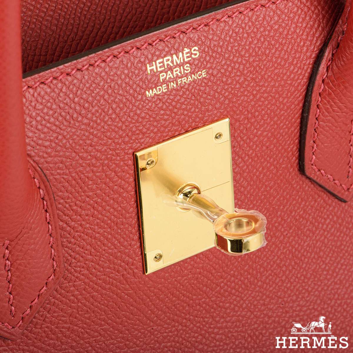 Hermès Birkin 30 Rouge Casaque Epsom Gold Hardware GHW — The French Hunter